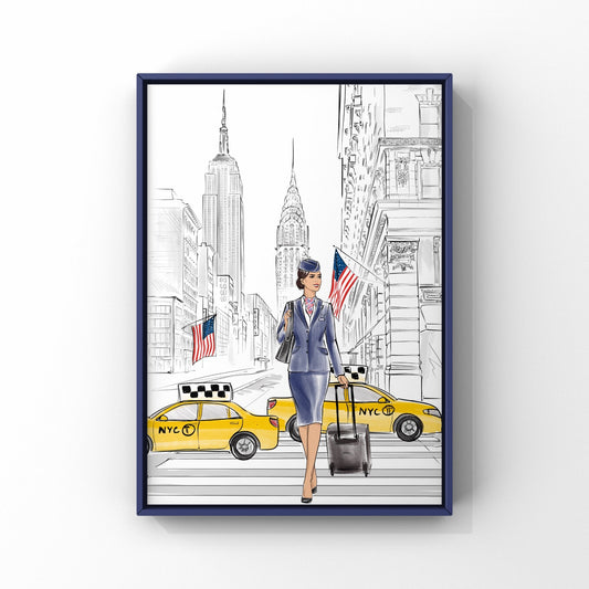 British Airways ‘New York New York’ Cabin Crew Poster