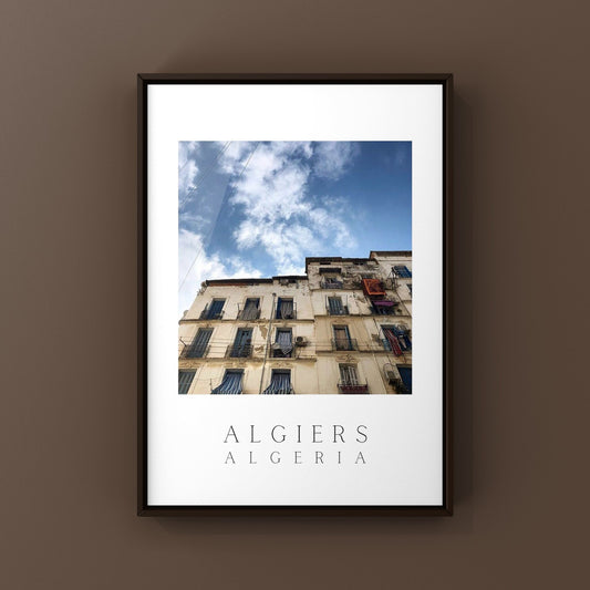 Algiers, Algeria, Travel Photo Print