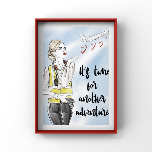 Airline Flight Dispatcher | Aircraft Engineer | Ramp Worker | Poster